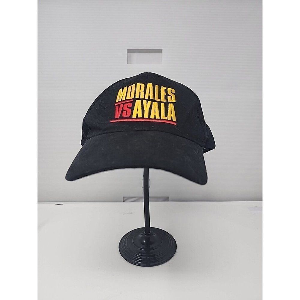 Vintage 2002 Erik Morales vs Paulie Ayala Boxing Hat Cap NOS NEW Las Vegas
